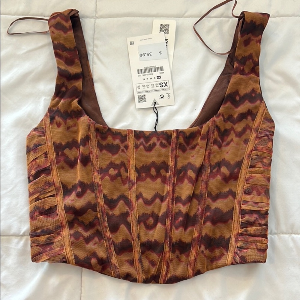 Zara Corset Top